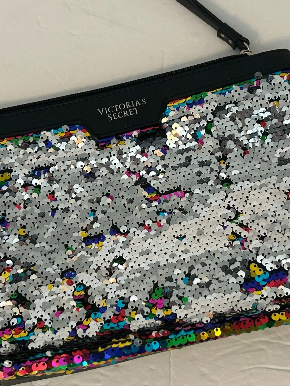 Victoria's Secret Sequin Cosmetic Bag